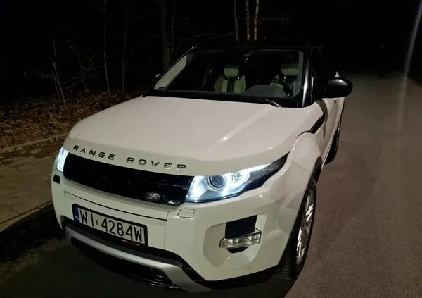 land rover range rover evoque zachodniopomorskie Land Rover Range Rover Evoque cena 75000 przebieg: 202042, rok produkcji 2014 z Warszawa